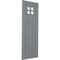 Ekena Millwork True Fit PVC San Antonio Mission Style Fixed Mount Shutters, Ocean Swell, 12W x 32H, PR TFP001ST12X032CH - alternate 6